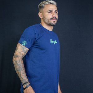 Camiseta Marinho Neon