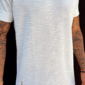 Camiseta Branca Textura